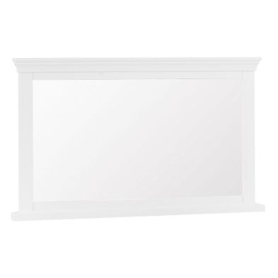 Product photograph of Swafield Wall Mirror White Pine from QD stores